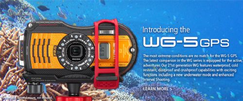 Ricoh WG-5 GPS es la nueva cámara fotográfica con GPS para viajeros de aventura